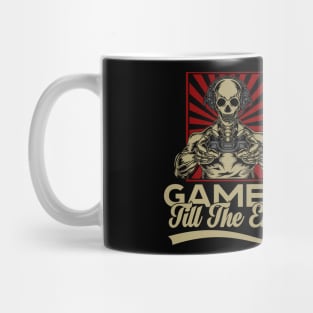 Gamer Till The End Funny Gaming Gift for Video Games lovers Mug